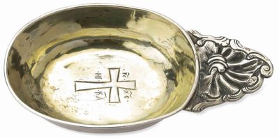 Kovsh Orthodoxe Russe EN Argent DorÉ