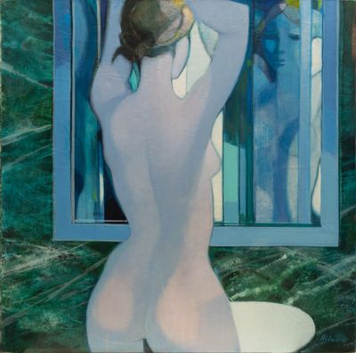 Camille HILAIRE (1916-2004). La toilette.