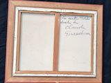 a picture of a picture of a window with writing on it