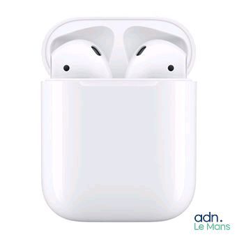 Ecouteurs Apple AirPods 2 Blanc - GWDZW2RSLX2Y - Partielleme…