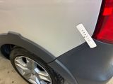 a close up of a car with a sticker on the side of it