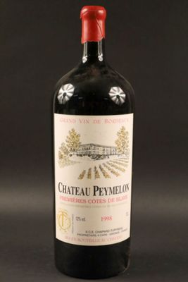 Château Peymelon, première côtes de Blaye, 1998