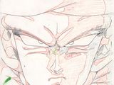 croquis d'un jeune Gohan tiré de Dragon Ball
