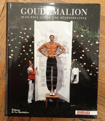 the cover of a book with a picture of a man standing on a stool