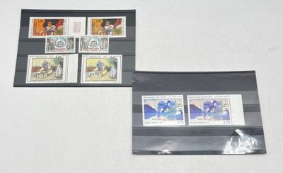 a picture of a set of stamps with a picture of a horse