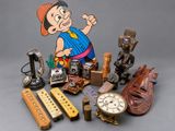 a lot of items that are sitting on a table
