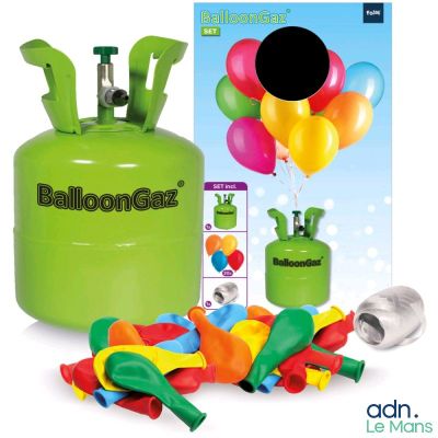 balloons and balloons are in the shape of a gas can