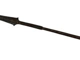 an image of a wooden arrow with a long blade