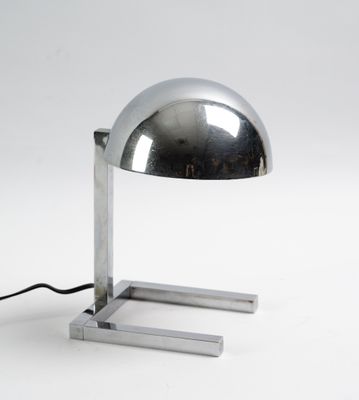 D'après Jacques ADNET ( 1900-1984), Lampe de bureau à abat j…