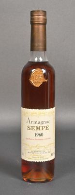 1 flacon (50 cl), Armagnac, Sempé, 1960.