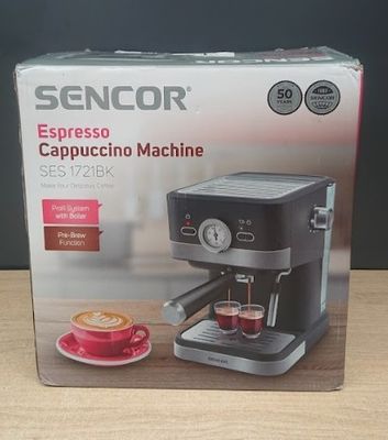 Machine à Expresso - SENCOR Ses 1721bk - 1050 W - 20 Bars - …