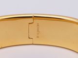 cartier 18k yellow gold diamond bang bracelet