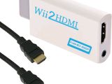 Gros plan sur un câble USB-HDMI branché à un appareil