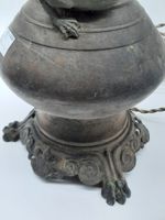 Important pied de lampe balustre anciennement à pétrole, mon… (photo 4)