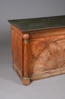 Bureau en bois et placage de bois clair ouvrant par plusieur… (photo 2)