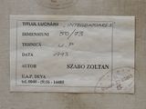 a piece of paper with a picture of a train on it