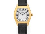 Montre-bracelet Cartier pour femme, en or 18 carats, à quartz