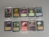 a lot of cards that are on the table