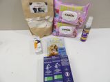 a bag of catnip and a package of catnips on a table