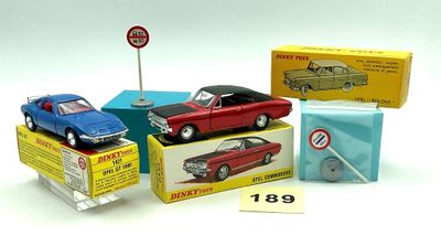 DINKY TOYS – France Lot comprenant :