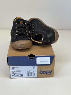 Paire DE Chaussures Enfant Bopy Josephine Taille 19 Noir - M…