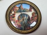 a picture of a painting on the wall of a house