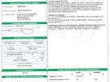 a close up of a document with a barcode on it