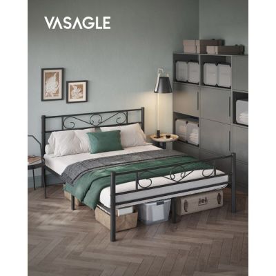 677 / Structure de lit double - VASAGLE - VAS019434303…