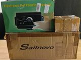 a box of electronics sitting on top of a desk