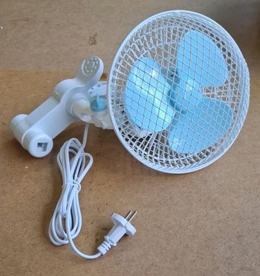 a white fan that is sitting on the floor