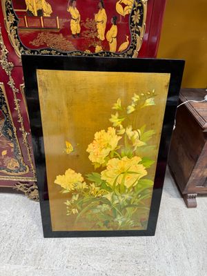 a picture of a picture of flowers in a picture frame