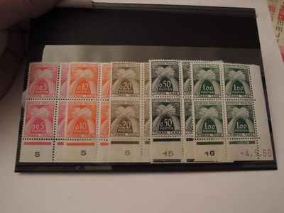 Timbres France ** Serie N° 90/84 Tous Blocs DE Quatre …