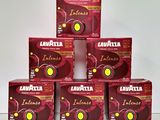 a group of five boxes of lattatta sitting on top of each other