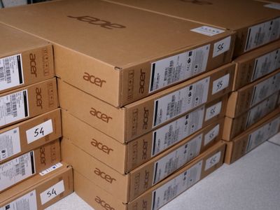 several boxes stacked on top of each other on a table