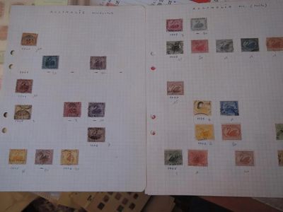 9.57 - Timbres Australie *, Obliteres - Collection DE 47 Tim…