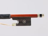 a close up of a violin bow on a white background