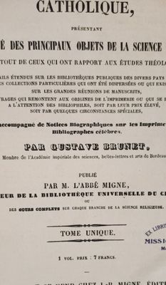 an old book with a black and white title on it