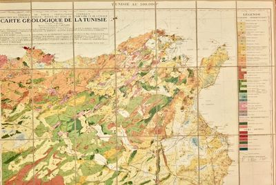une ancienne carte de la région de Latourse, en France, accompagnée d'une carte de la région