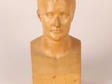 an image of a bust of a man on a white background