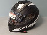 a helmet that is sitting on a table