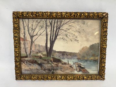 une photo d'un tableau accroché au mur