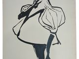 an image of a drawing of a woman in a white coat