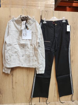 Lot de 2 vêtements femme, de la marque Morgan et Exenze Paris, taille 