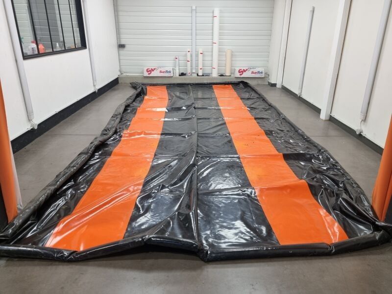 1 tapis de lavage (5x3) avec bourrelet en mousse ADDICT AUTO
