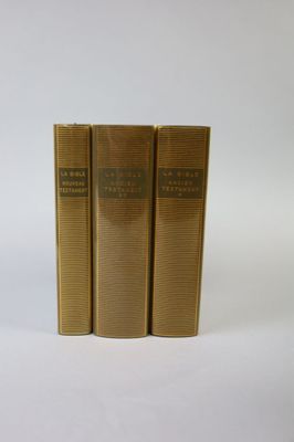 BIBLIOTHEQUE DE LA PLEIADE, La Bible Ancien Testament, 2 vol… - Photo 1