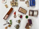 a lot of small items that are on the table