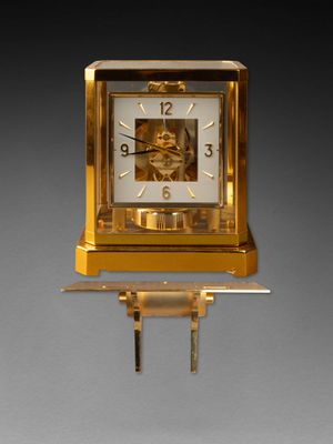 JAGER-LECOULTRE - ATMOS. PENDULE cage Laiton et bronze doré,… - Photo 1