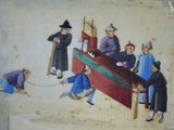une image d'un tableau sur le mur d'un bâtiment