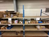 many boxes and boxes on the shelves in the warehouse