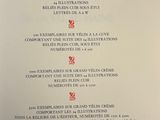 a menu for a restaurant with chinese writing on it